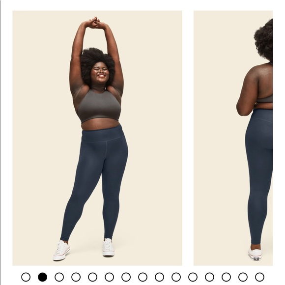 Girlfriend Collective Compressive High-Rise Legging in Paloma - Picture 4 of 5